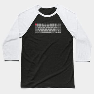 Mechanical Keyboard Baseball T-Shirt